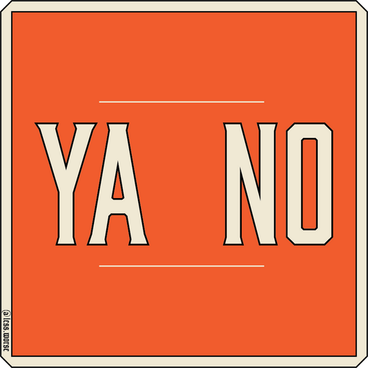 YA NO | Sticker